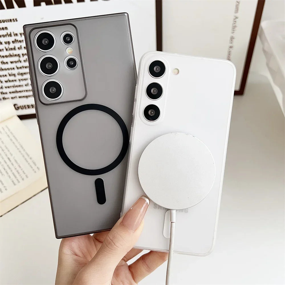 GearKA™ ClearShield – Matte Transparent Ultrathin Magnetic Case