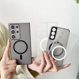 GearKA™ ClearShield – Matte Transparent Ultrathin Magnetic Case