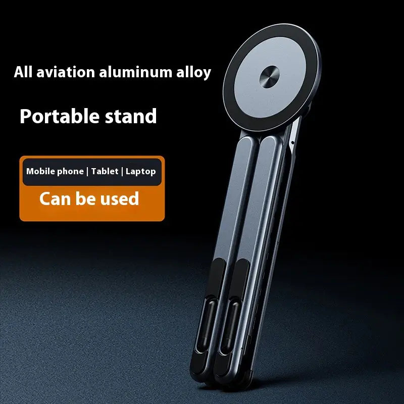 Aluminum Laptop Stand, Vertical Foldable