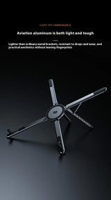 Aluminum Laptop Stand, Vertical Foldable